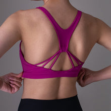 Load image into Gallery viewer, Hot Pink Sports Bra