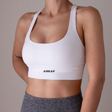 Load image into Gallery viewer, White V-Cross Back