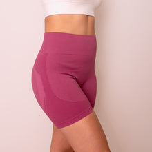 Load image into Gallery viewer, Purple Pink Squat Proof Push Up Gym Shorts
