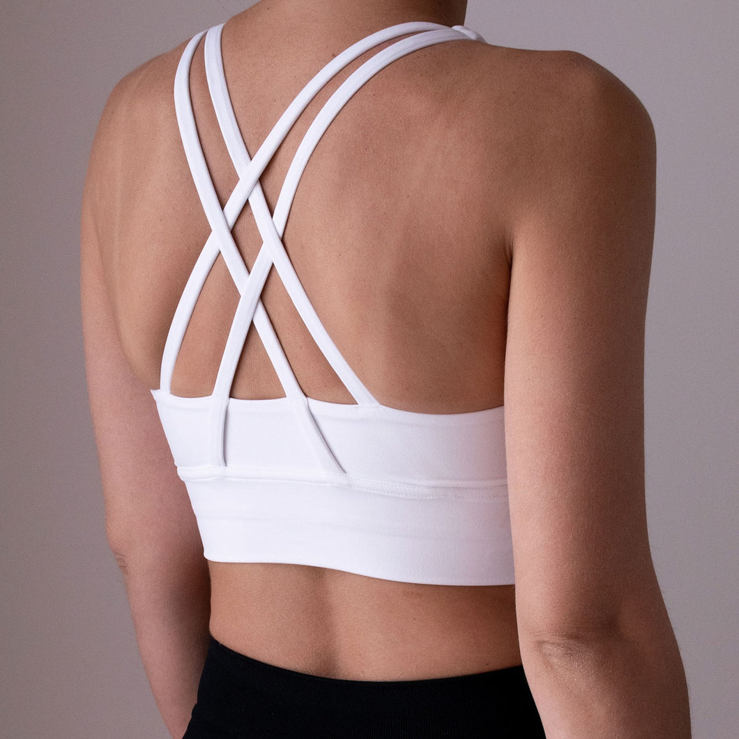 White Cross Back